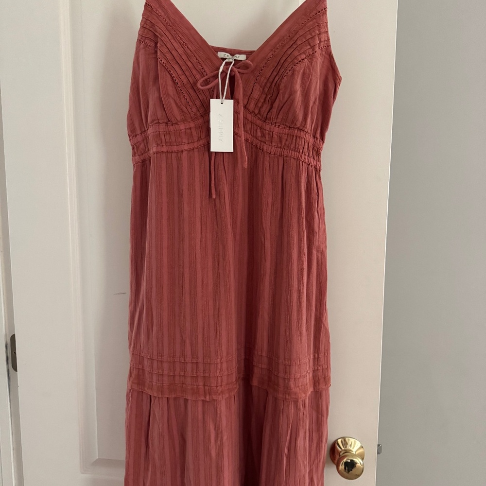 Z Supply Rust Maxi Dress